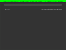 Tablet Screenshot of hair-loss-adviser.com